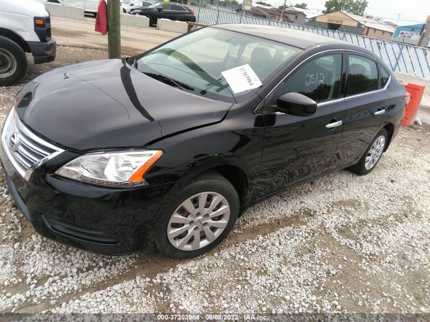 2015 NISSAN SENTRA S - 3N1AB7AP7FY378854