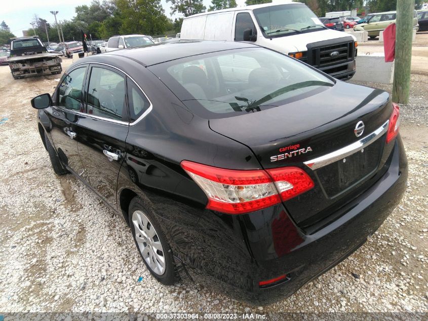2015 NISSAN SENTRA S - 3N1AB7AP7FY378854