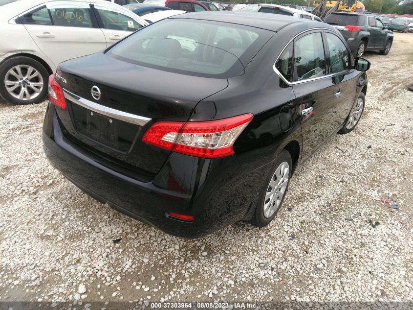 2015 NISSAN SENTRA S - 3N1AB7AP7FY378854