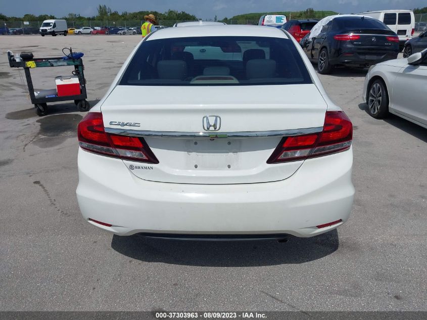 2015 HONDA CIVIC SEDAN LX - 19XFB2F58FE097564