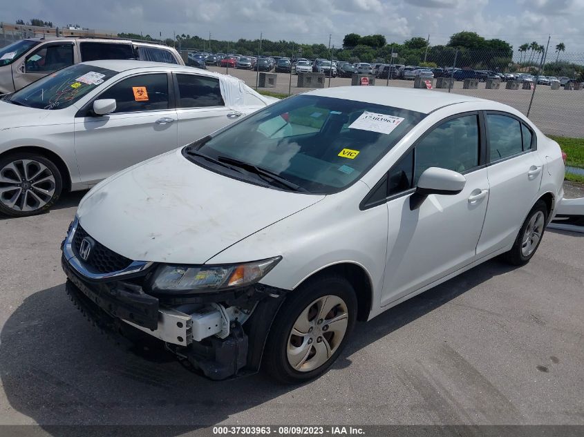 2015 HONDA CIVIC SEDAN LX - 19XFB2F58FE097564