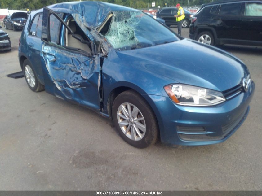 2017 VOLKSWAGEN GOLF S - 3VW217AU8HM025735