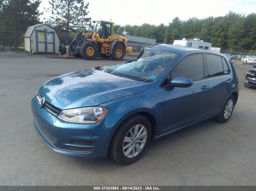 2017 VOLKSWAGEN GOLF S - 3VW217AU8HM025735