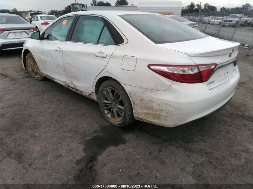 2016 TOYOTA CAMRY XLE/SE/LE/XSE - 4T1BF1FKXGU184707