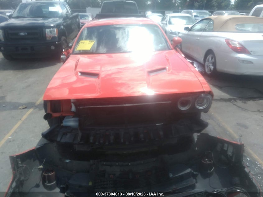 VIN 2C3CDZAG6JH128360 2018 DODGE CHALLENGER SXT