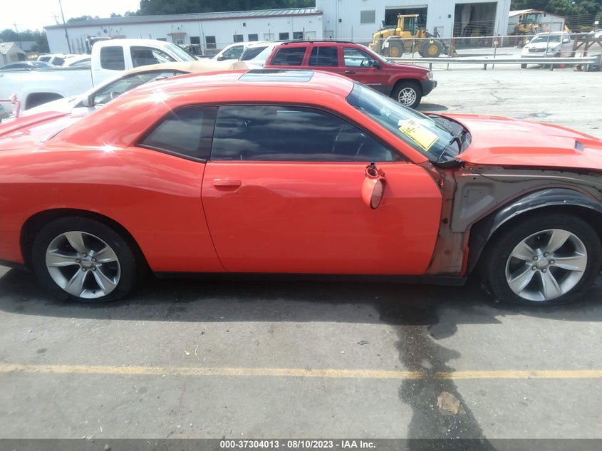 VIN 2C3CDZAG6JH128360 2018 DODGE CHALLENGER SXT
