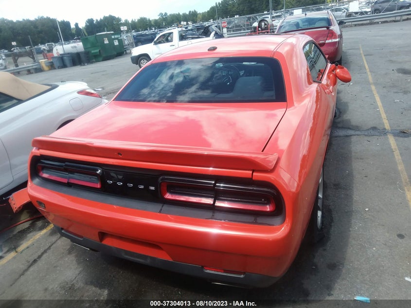 VIN 2C3CDZAG6JH128360 2018 DODGE CHALLENGER SXT