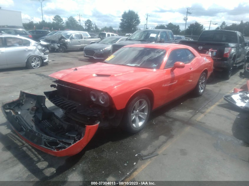 VIN 2C3CDZAG6JH128360 2018 DODGE CHALLENGER SXT