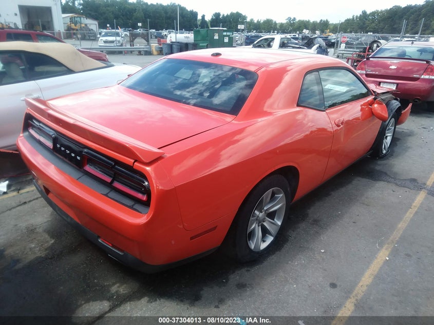 VIN 2C3CDZAG6JH128360 2018 DODGE CHALLENGER SXT