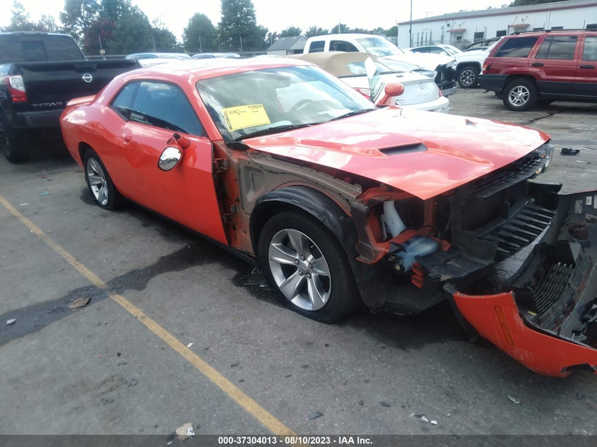 VIN 2C3CDZAG6JH128360 2018 DODGE CHALLENGER SXT