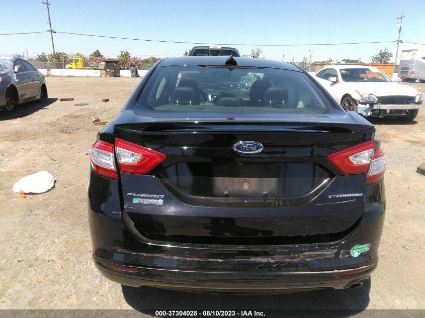 2016 FORD FUSION ENERGI TITANIUM - 3FA6P0SU1GR357080