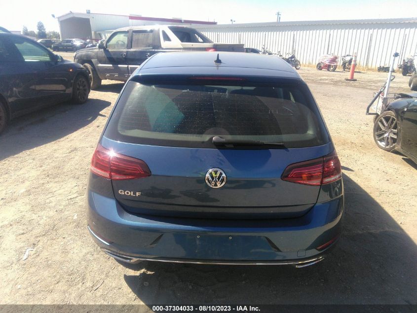 2019 VOLKSWAGEN GOLF S/SE - 3VWG57AU0KM009207