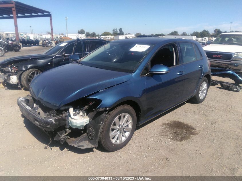 2019 VOLKSWAGEN GOLF S/SE - 3VWG57AU0KM009207