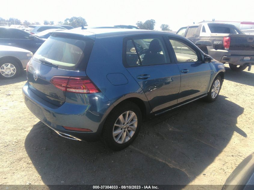 2019 VOLKSWAGEN GOLF S/SE - 3VWG57AU0KM009207