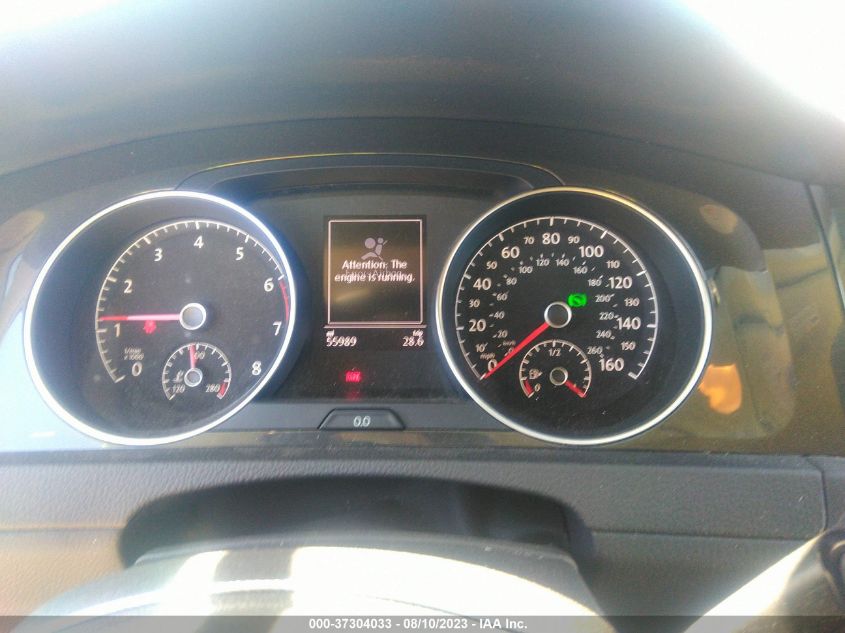 2019 VOLKSWAGEN GOLF S/SE - 3VWG57AU0KM009207