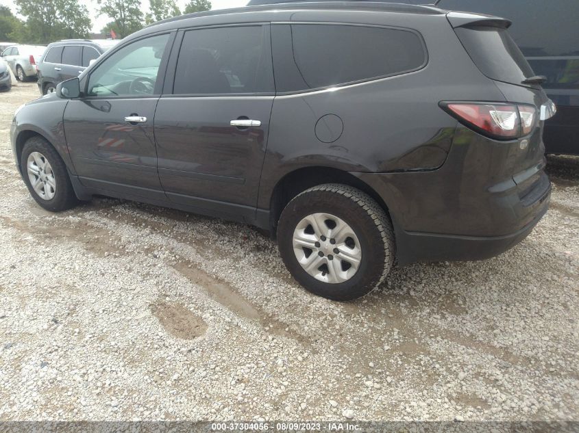 2016 CHEVROLET TRAVERSE LS - 1GNKRFKD1GJ294490