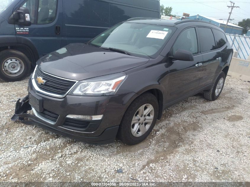 2016 CHEVROLET TRAVERSE LS - 1GNKRFKD1GJ294490