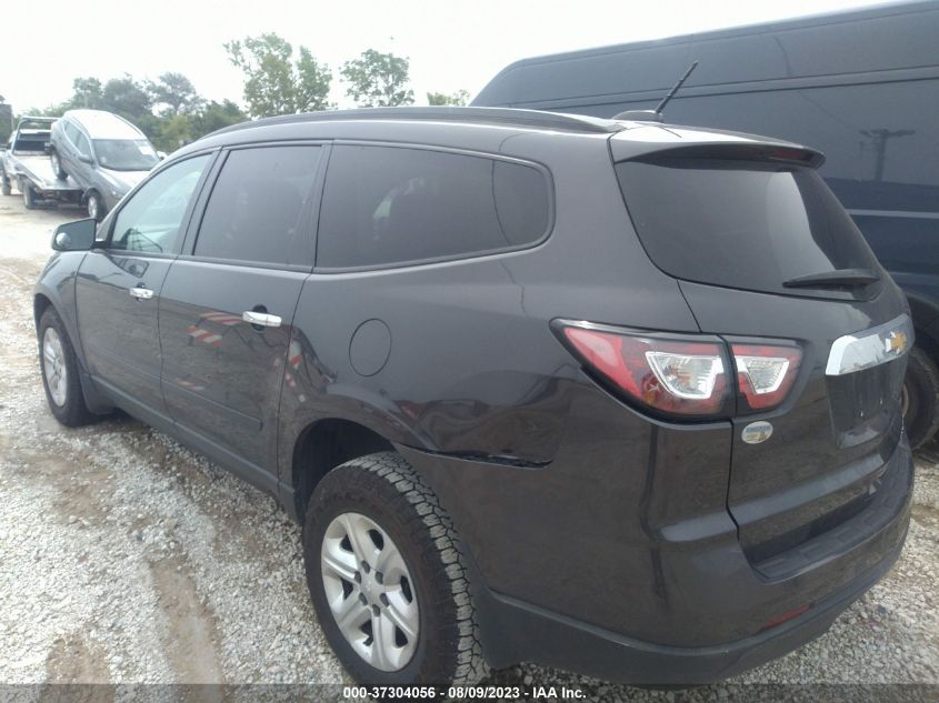 2016 CHEVROLET TRAVERSE LS - 1GNKRFKD1GJ294490