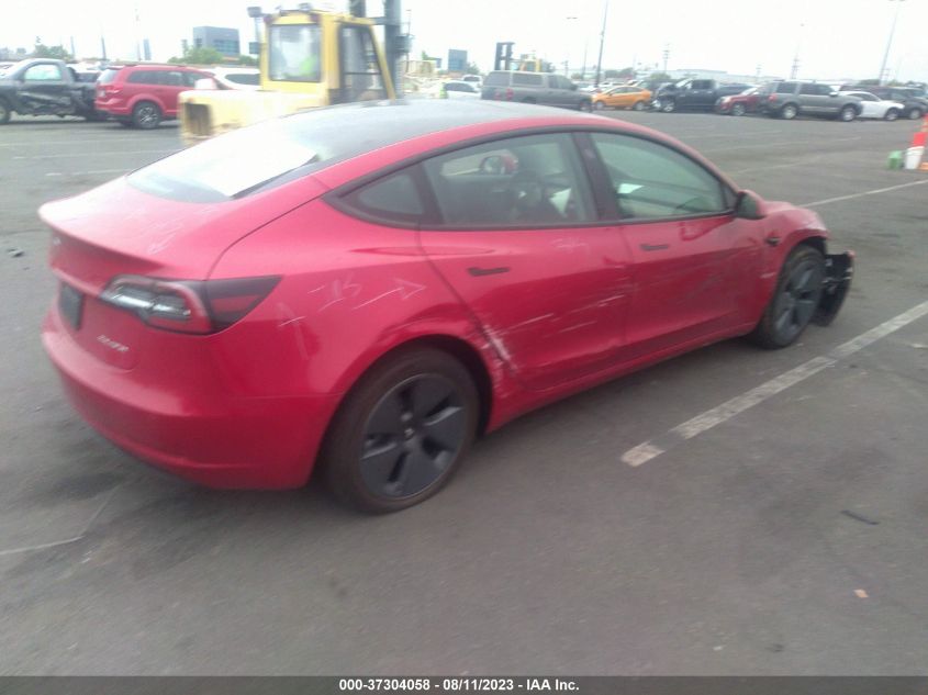 2022 TESLA MODEL 3 LONG RANGE - 5YJ3E1EB8NF306015