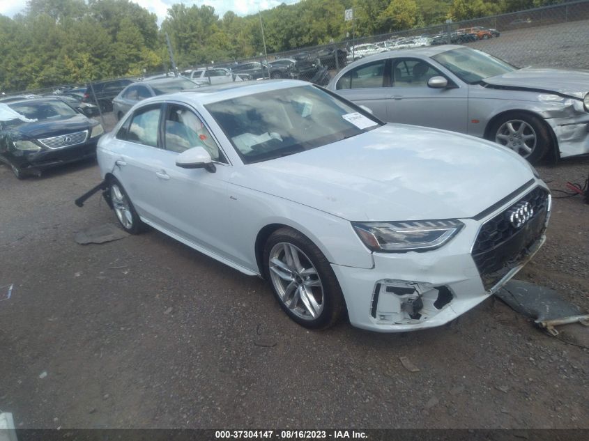 2023 AUDI A4 SEDAN S LINE PREMIUM PLUS - WAUEAAF40PN002019