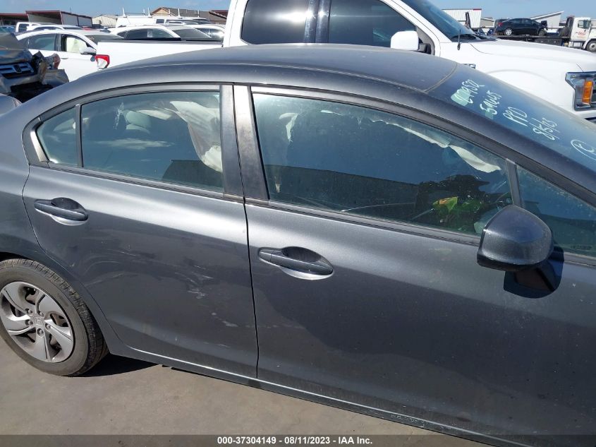 2013 HONDA CIVIC SDN LX - 2HGFB2F5XDH574742