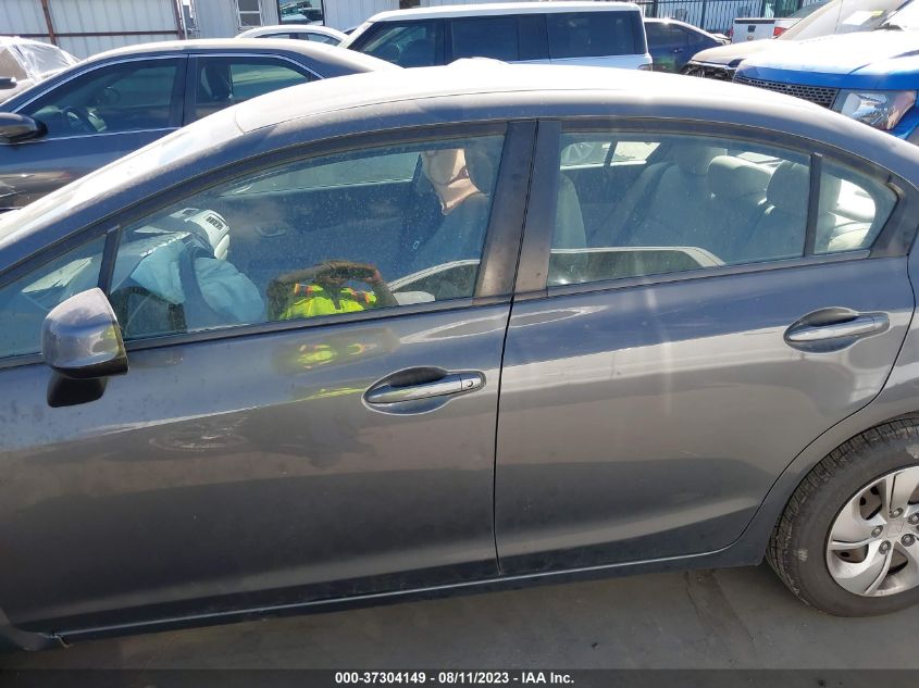 2013 HONDA CIVIC SDN LX - 2HGFB2F5XDH574742