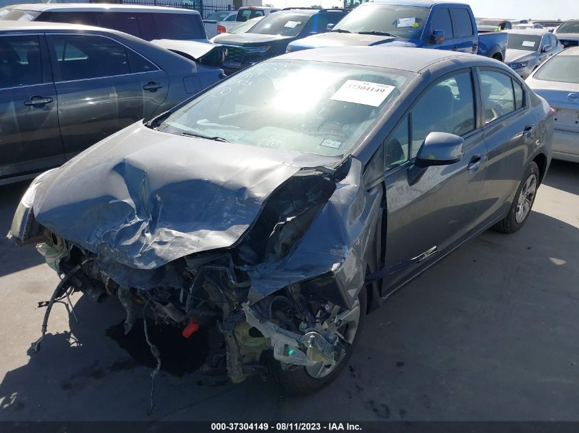2013 HONDA CIVIC SDN LX - 2HGFB2F5XDH574742