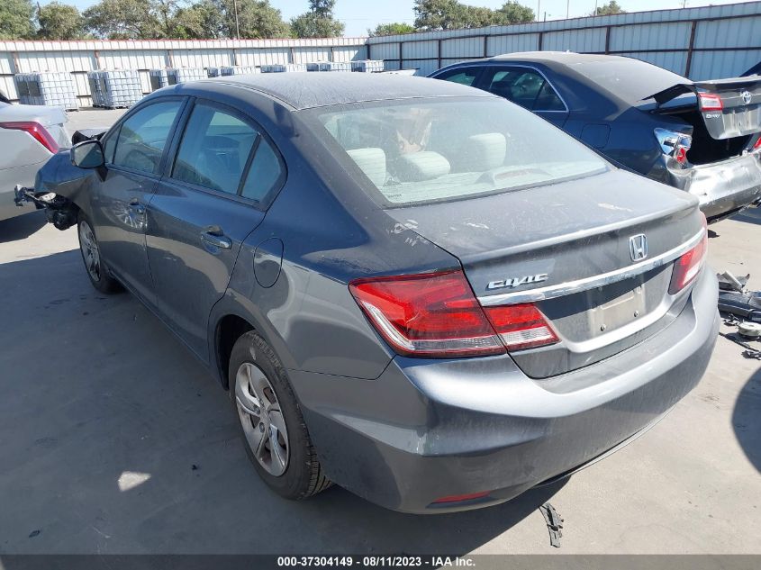 2013 HONDA CIVIC SDN LX - 2HGFB2F5XDH574742