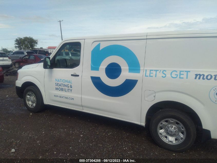 2020 NISSAN NV CARGO SV 1N6BF0KM3LN809262