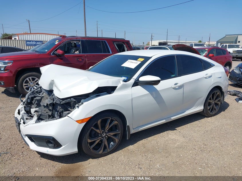 VIN 19XFC2F85KE013329 2019 HONDA CIVIC SEDAN SPORT