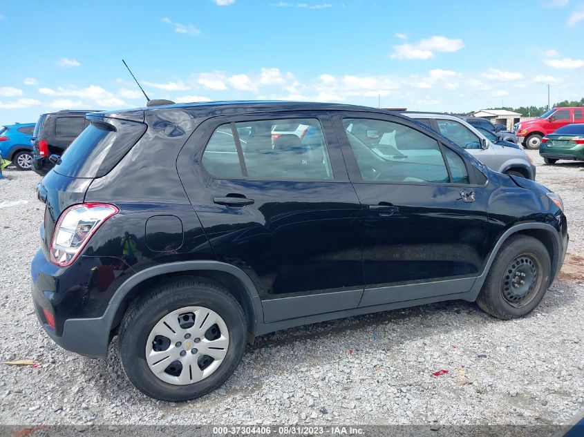 2018 CHEVROLET TRAX LS - 3GNCJKSB1JL250850