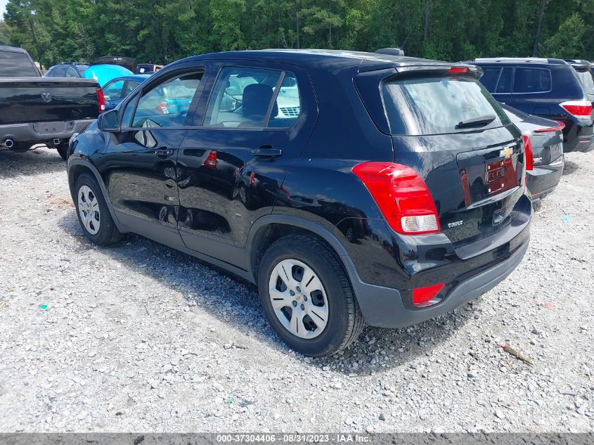 2018 CHEVROLET TRAX LS - 3GNCJKSB1JL250850