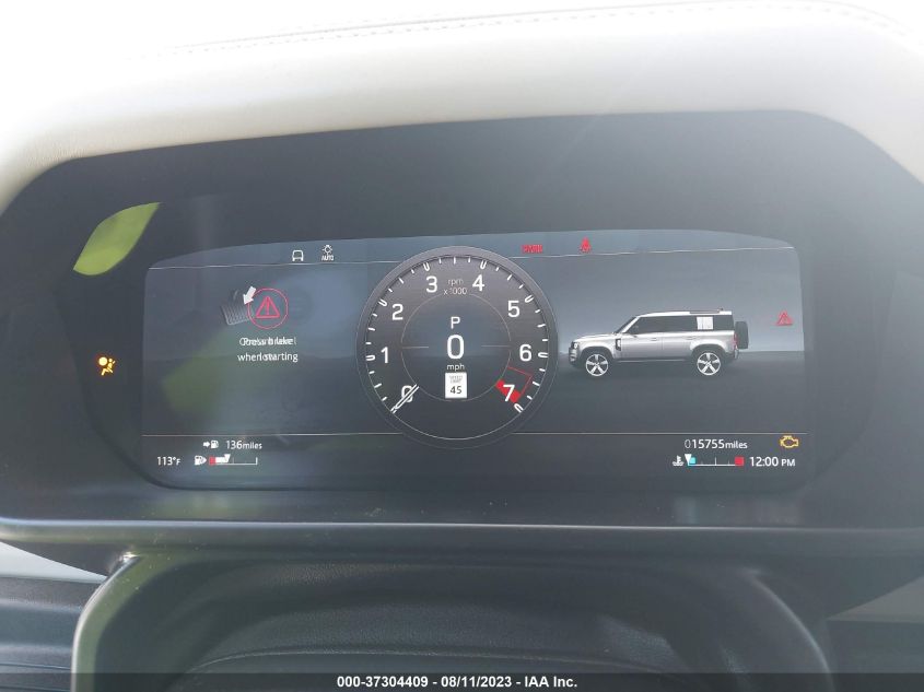 2020 LAND ROVER DEFENDER SE - SALEP7EU8L2014722