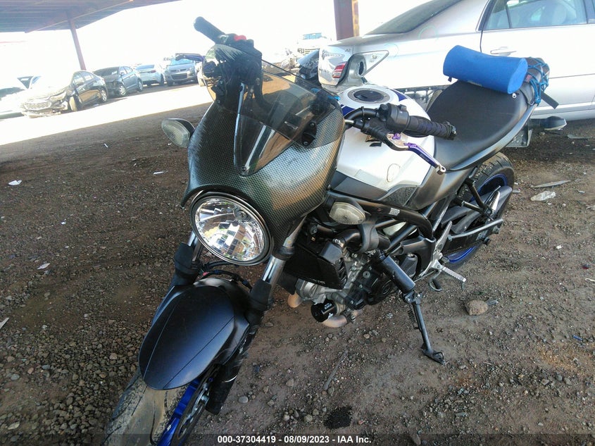 VIN JS1VP55A8H2100650 2017 SUZUKI SV650