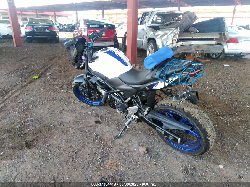 VIN JS1VP55A8H2100650 2017 SUZUKI SV650