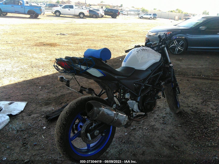 VIN JS1VP55A8H2100650 2017 SUZUKI SV650