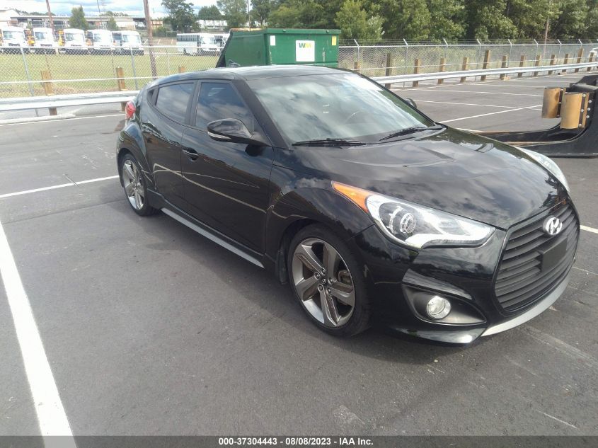 2014 HYUNDAI VELOSTER TURBO - KMHTC6AE6EU183207