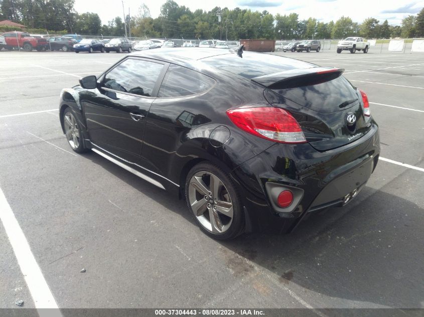 2014 HYUNDAI VELOSTER TURBO - KMHTC6AE6EU183207