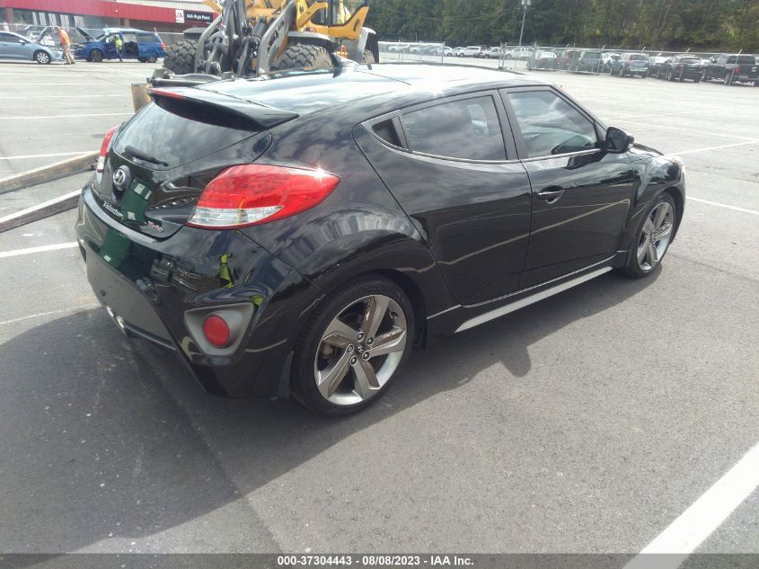 2014 HYUNDAI VELOSTER TURBO - KMHTC6AE6EU183207