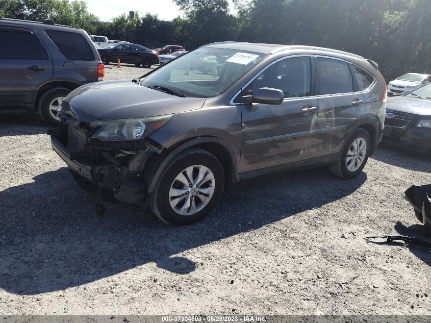 2013 HONDA CR-V EX-L - 5J6RM4H73DL078582