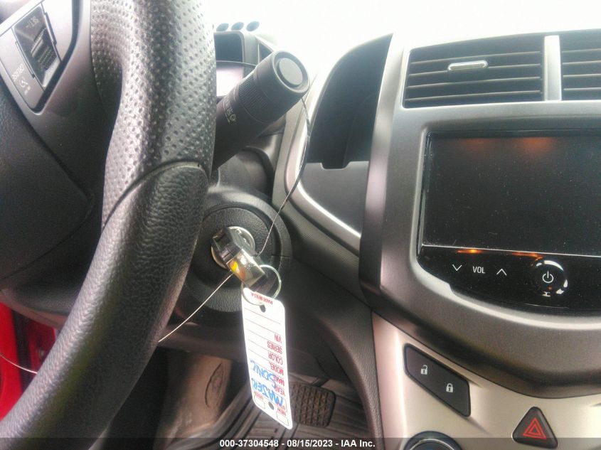 2014 CHEVROLET SONIC LT - 1G1JC5SH1E4138991