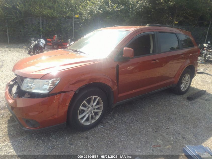 2014 DODGE JOURNEY SXT - 3C4PDDBG6ET104667