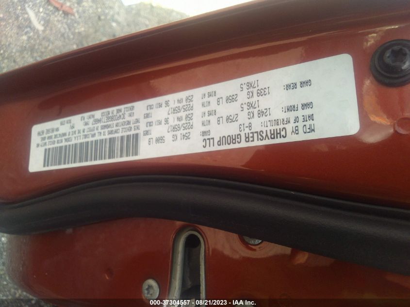 2014 DODGE JOURNEY SXT - 3C4PDDBG6ET104667
