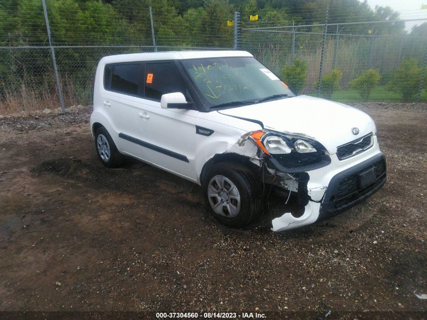 2013 KIA SOUL BASE - KNDJT2A54D7486908