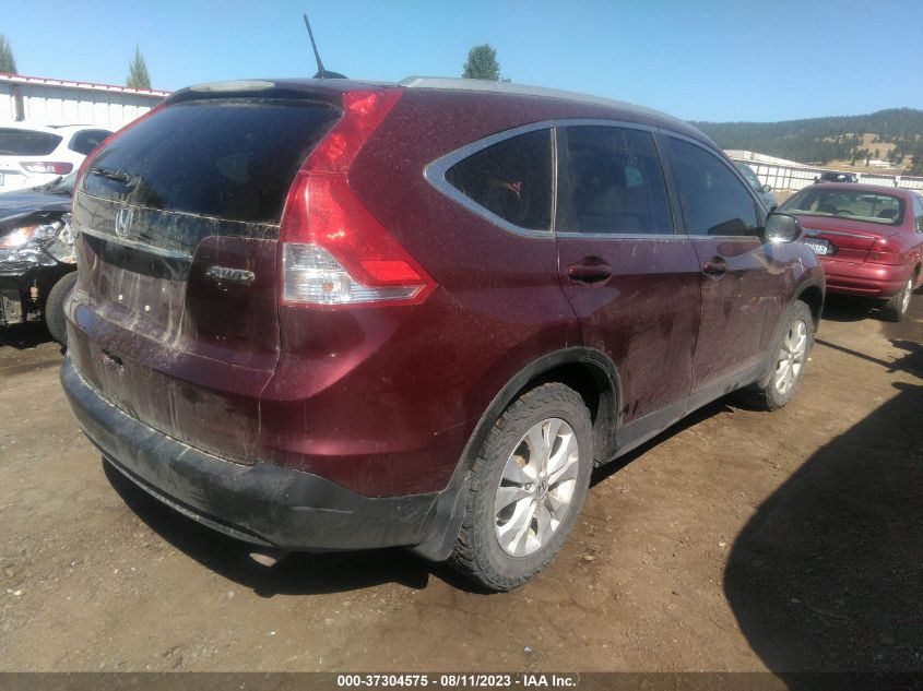 2013 HONDA CR-V EXL - 5J6RM4H73DL065301