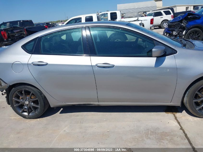 2015 DODGE DART SXT - 1C3CDFBB8FD302211