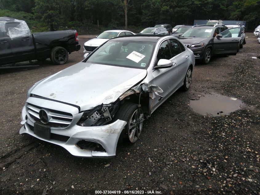 WDDWF4KB8JR412412 2018 MERCEDES-BENZ C-CLASS, photo no. 2