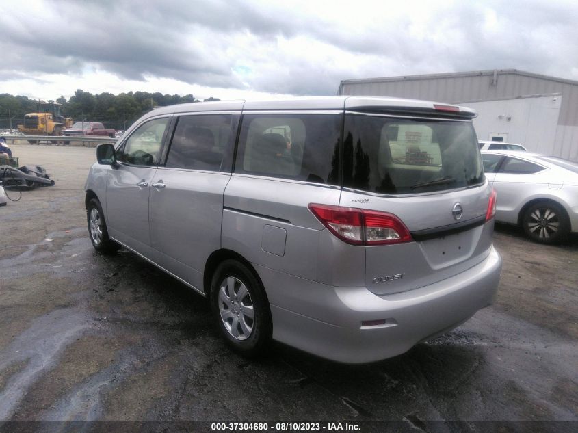 2016 NISSAN QUEST SV/S/PLATINUM/SL - JN8AE2KPXG9156004