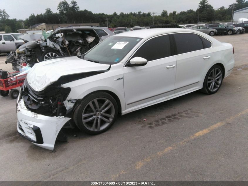 2017 VOLKSWAGEN PASSAT R-LINE W/COMFORT PKG - 1VWDT7A38HC039209