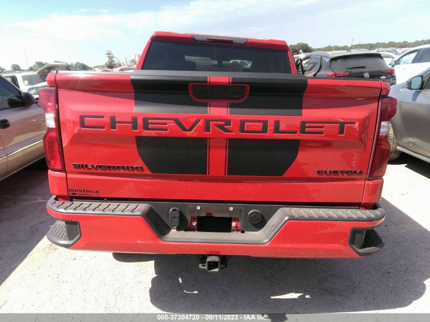 2022 CHEVROLET SILVERADO 1500 LTD CUSTOM 1GCPWBEK7NZ236456